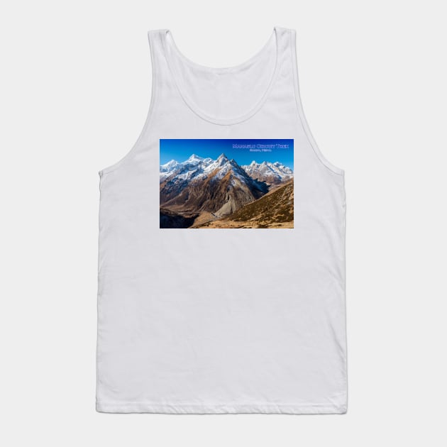 Samdo on the Manaslu Circuit trek, Nepal Tank Top by geoffshoults